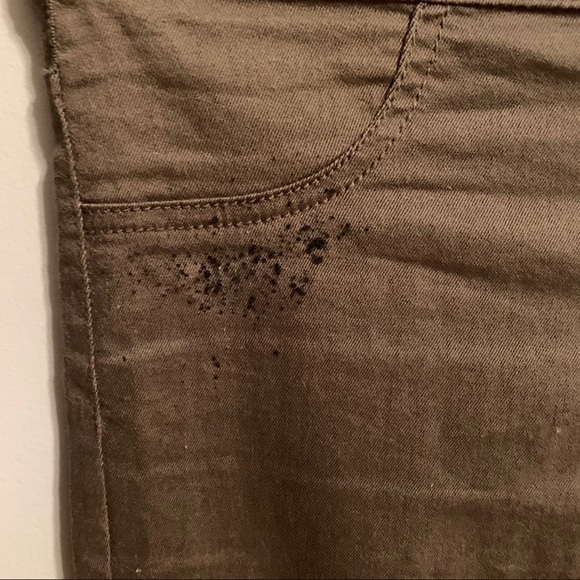 H&M Dark Green Pants Size S/M - Picture 2 of 4